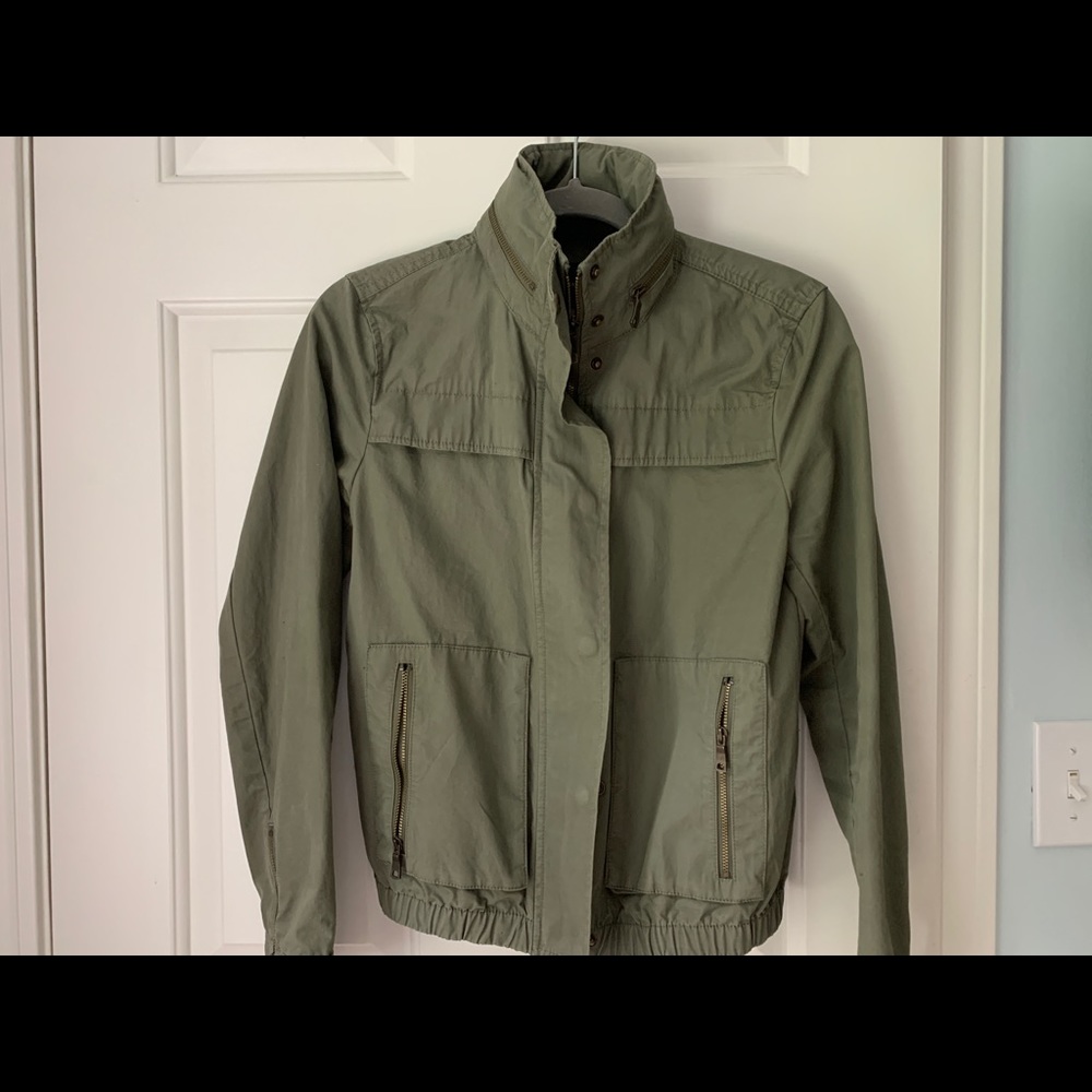 Army green jacket